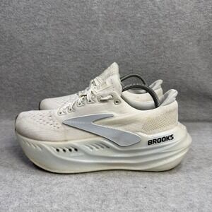 Brooks Glycerin Max Womens Shoes Size 8 White Running Sneakers 1204361B166